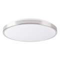 LED stropna svjetiljka LIBRA LED/24W/230V Ø 39 cm polirani krom