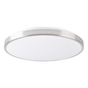 LED stropna svjetiljka LIBRA LED/24W/230V Ø 39 cm polirani krom
