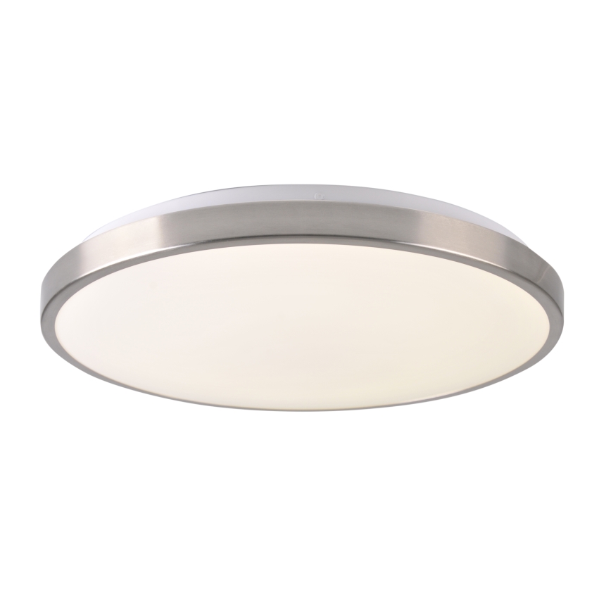 LED stropna svjetiljka LIBRA LED/24W/230V Ø 39 cm polirani krom