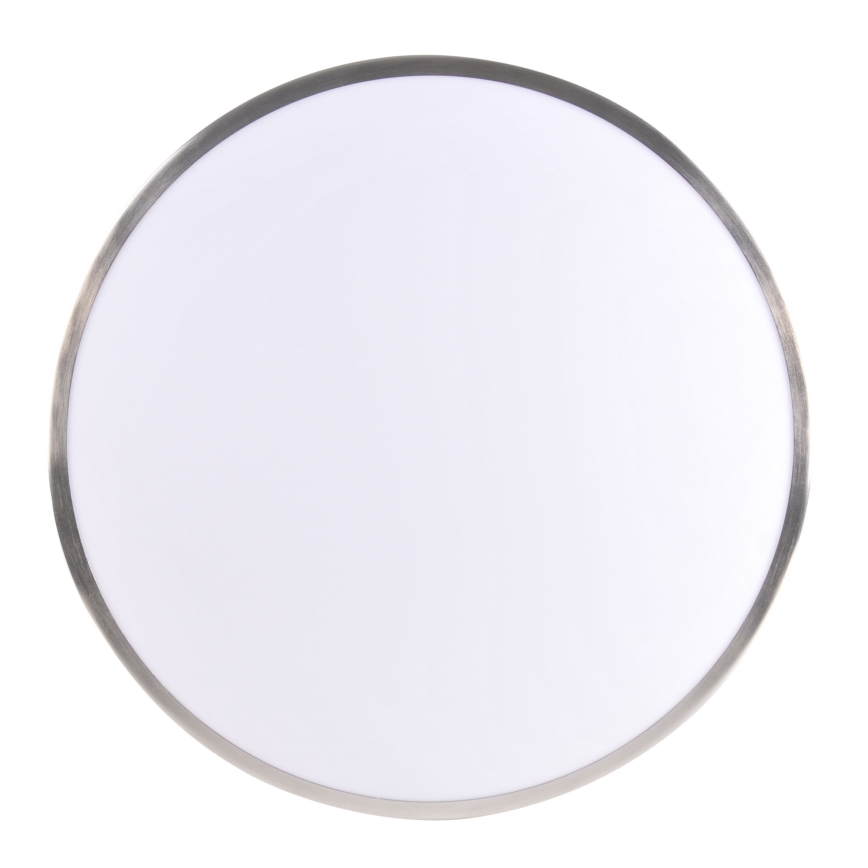 LED stropna svjetiljka LIBRA LED/24W/230V Ø 39 cm polirani krom