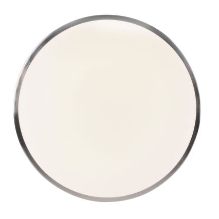 LED stropna svjetiljka LIBRA LED/24W/230V Ø 39 cm polirani krom