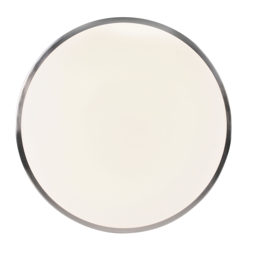 LED stropna svjetiljka LIBRA LED/24W/230V Ø 39 cm polirani krom