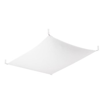 LED stropna svjetiljka LUNA 2xG13/8,5W/230V 8x10,5 cm bijela