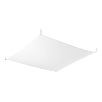 LED stropna svjetiljka LUNA 6xG13/8,5W/230V 140x140 cm bijela