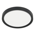 LED Stropna svjetiljka MAQ LED/18W/230V 3000/4000/6500K IP40 crna