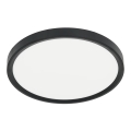 LED Stropna svjetiljka MAQ LED/24W/230V 3000/4000/6500K IP40 crna