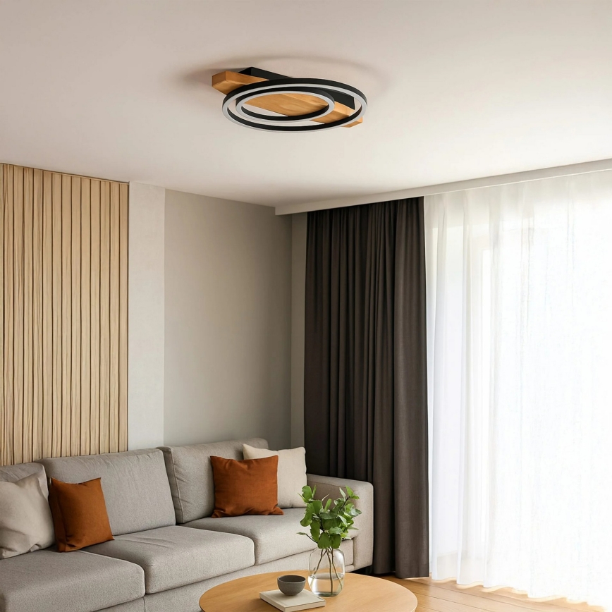 LED stropna svjetiljka MELISA, 28 W, 230 V, 30 x 40 cm, bor