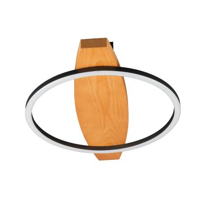 LED stropna svjetiljka MELISA LED/12W/230V 30x40 cm borovina