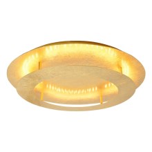 LED Stropna svjetiljka MERPLE LED/18W/230V zlatna