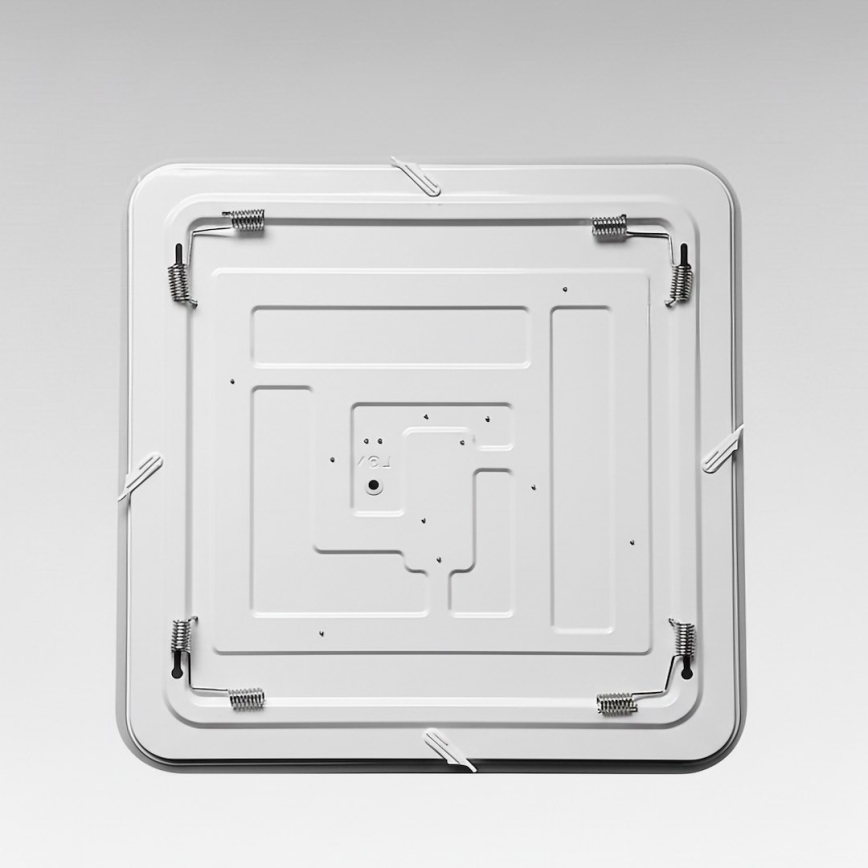 LED stropna svjetiljka NEMO LED/36W/230V 50x50 cm sjajni krom