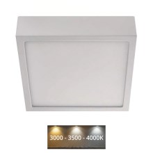 LED Stropna svjetiljka NEXXO LED/12,5W/230V 3000/3500/4000K 17x17 cm bijela