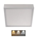 LED Stropna svjetiljka NEXXO LED/21W/230V 3000/3500/4000K 22,5x22,5 cm bijela