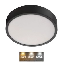 LED Stropna svjetiljka NEXXO LED/21W/230V 3000/3500/4000K pr. 22,5 cm crna