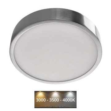 LED Stropna svjetiljka NEXXO LED/21W/230V 3000/3500/4000K pr. 22,5 cm sjajni krom