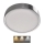 LED Stropna svjetiljka NEXXO LED/21W/230V 3000/3500/4000K pr. 22,5 cm sjajni krom