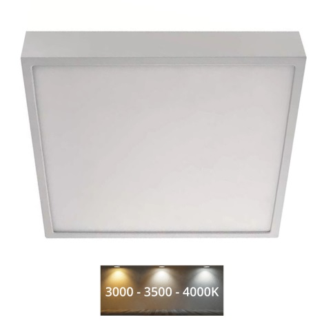 LED Stropna svjetiljka NEXXO LED/28,5W/230V 3000/3500/4000K 30x30 cm bijela