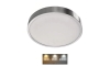 LED Stropna svjetiljka NEXXO LED/28,5W/230V 3000/3500/4000K pr. 30 cm krom