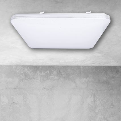 LED Dimmabilno stropno svjetlo PALERMO LED/72W/230V + daljinski upravljač