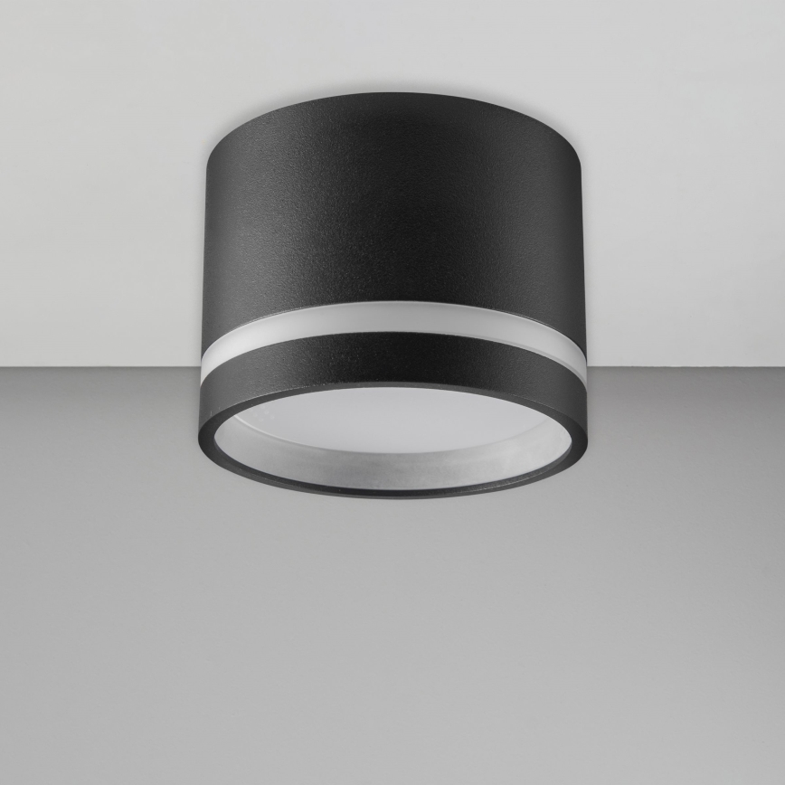 LED Stropna svjetiljka PARIS 1xGX53/6W/230V crna