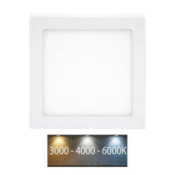 LED Stropna svjetiljka RAFA LED/25W/230V 3000/4000/6000K 30x30 cm bijela
