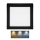 LED Stropna svjetiljka RAFA LED/25W/230V 3000/4000/6000K 30x30 cm crna