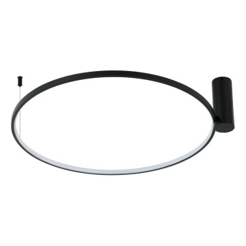 LED stropna svjetiljka RING S LED/50W/230V 3000/4000/6000K Ø 90 cm crna