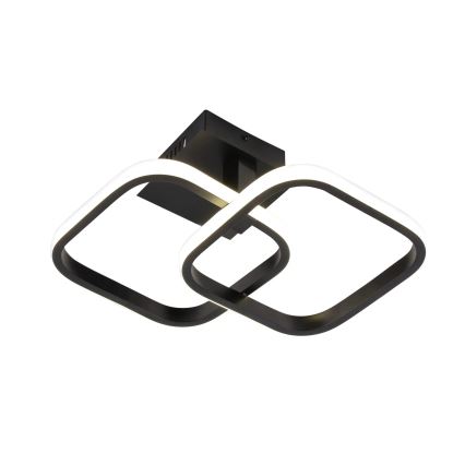 LED stropna svjetiljka ROBERT LED/25W/230V 25x38 cm crna