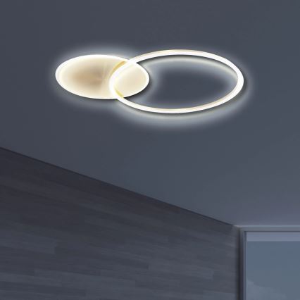 LED Stropna svjetiljka ROMAN LED/33W/230V 4000K zlatna