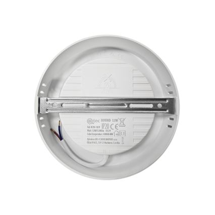 LED Stropna svjetiljka ROUND LED/12W/230V 4000K pr. 16,7 cm bijela