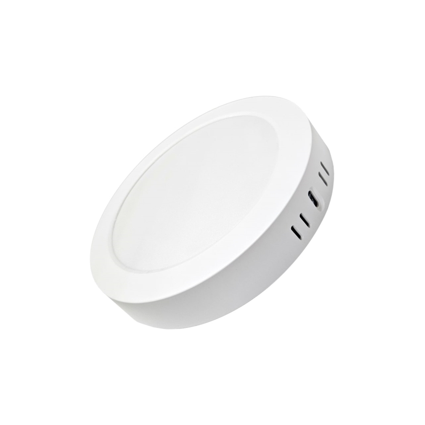 LED Stropna svjetiljka ROUND LED/18W/230V 4000K pr. 21,5 cm bijela