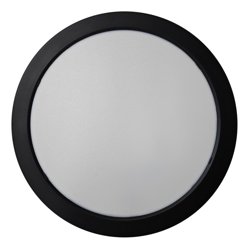 LED Stropna svjetiljka ROUND LED/24W/230V 4000K pr. 28,8 cm crna