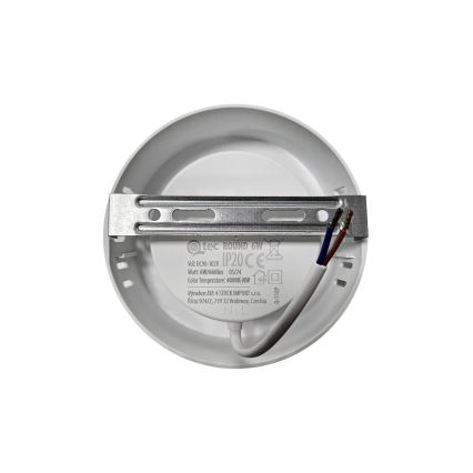 LED Stropna svjetiljka ROUND LED/6W/230V 4000K pr. 12,1 cm bijela
