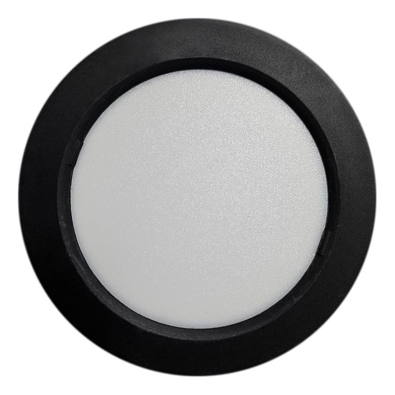 LED Stropna svjetiljka ROUND LED/6W/230V 4000K pr. 12,1 cm crna