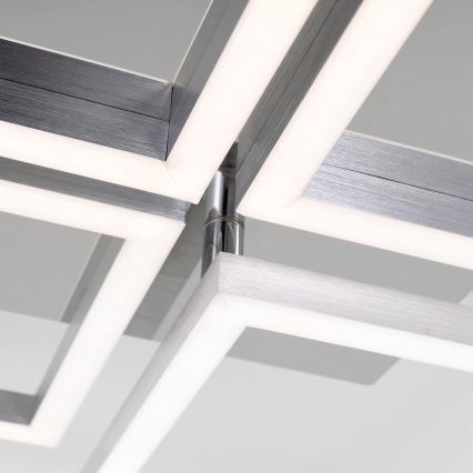 LED stropna svjetiljka s mogućnošću prigušenja LED/42W/230V 3000K matni krom