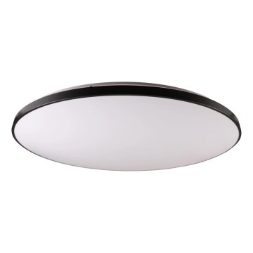 LED stropna svjetiljka s mogućnošću prigušivanja KERN LED/100W/230V 3000/4000/6000K Ø 100 cm crna + daljinski upravljač