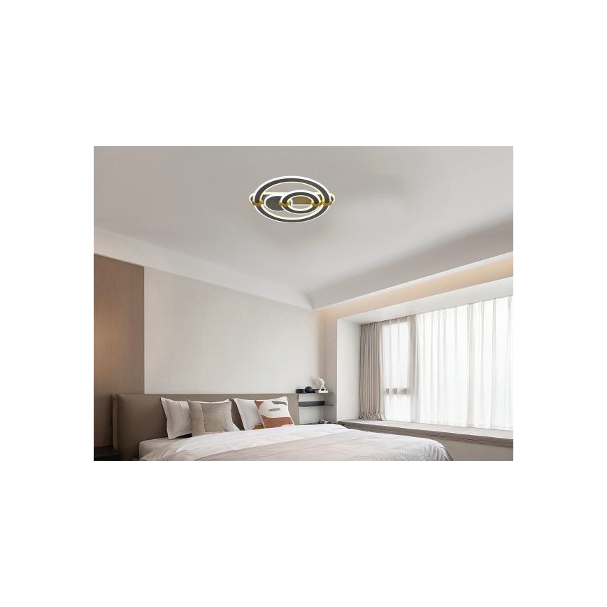 LED stropna svjetiljka s mogućnošću prigušivanja LED/120W/230V 3000-6500K + daljinsko upravljanje