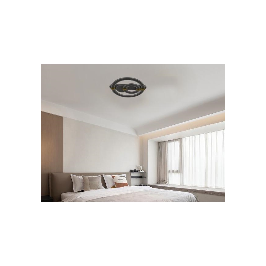 LED stropna svjetiljka s mogućnošću prigušivanja LED/120W/230V 3000-6500K + daljinsko upravljanje