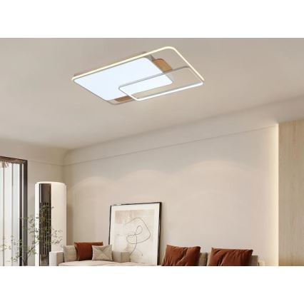 LED stropna svjetiljka s mogućnošću prigušivanja LED/280W/230V 3000-6500K + daljinski upravljač