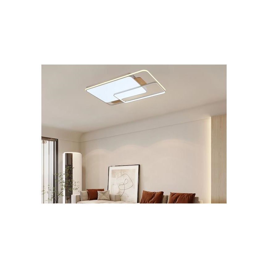LED stropna svjetiljka s mogućnošću prigušivanja LED/280W/230V 3000-6500K + daljinski upravljač