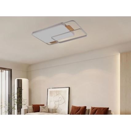 LED stropna svjetiljka s mogućnošću prigušivanja LED/280W/230V 3000-6500K + daljinski upravljač