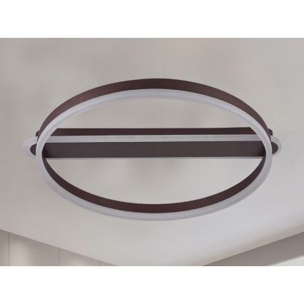 LED stropna svjetiljka s mogućnošću prigušivanja LED/60W/230V 3000-6500K + daljinski upravljač