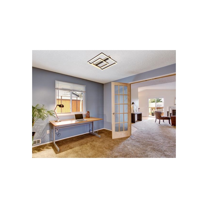 LED stropna svjetiljka s mogućnošću prigušivanja LED/95W/230V 3000-6500K + daljinski upravljač