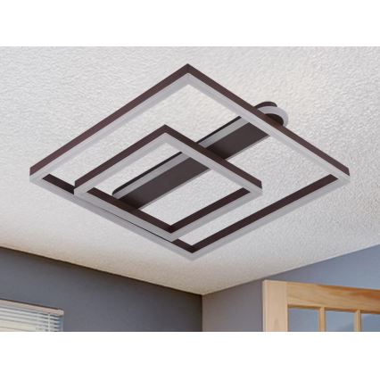LED stropna svjetiljka s mogućnošću prigušivanja LED/95W/230V 3000-6500K + daljinski upravljač