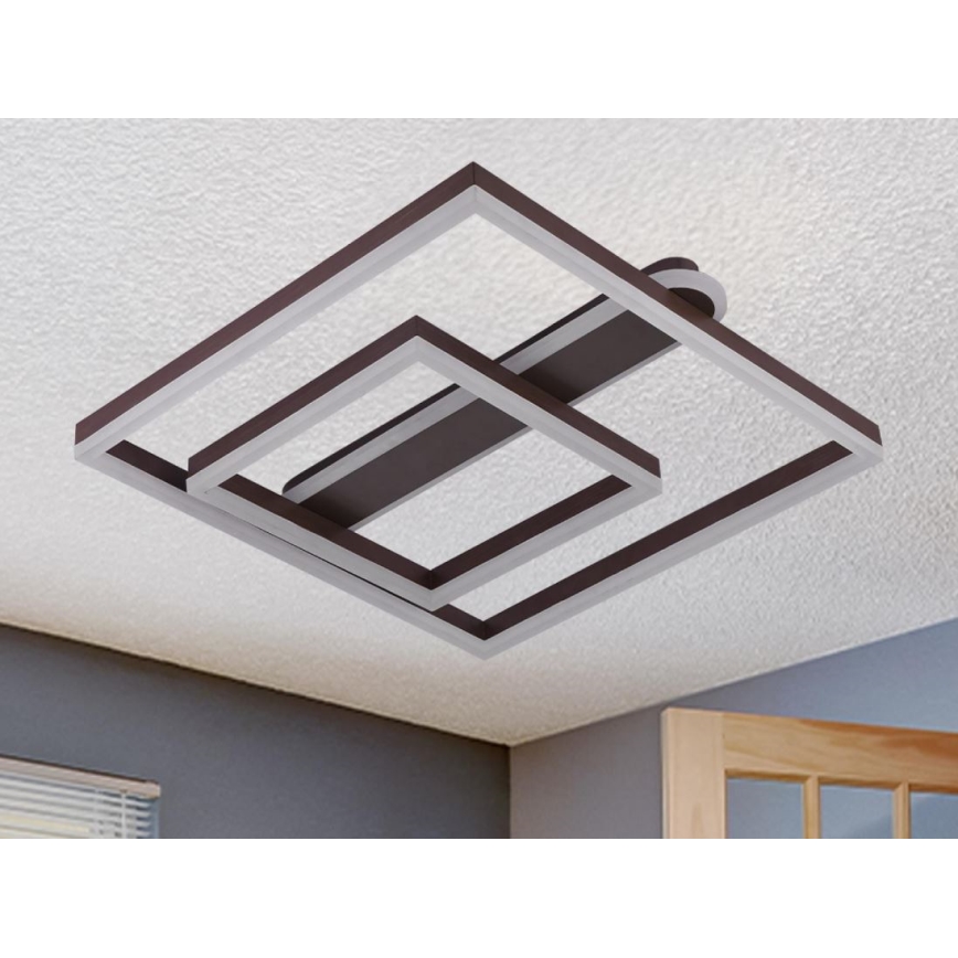 LED stropna svjetiljka s mogućnošću prigušivanja LED/95W/230V 3000-6500K + daljinski upravljač