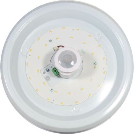 LED Stropna svjetiljka s PIR senzorom LED/16W/230V 4000K