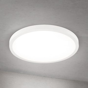 LED stropna svjetiljka s prigušivanjem DISC LED/30W/230V 2700/3000/4000K promjer 40 cm bijela