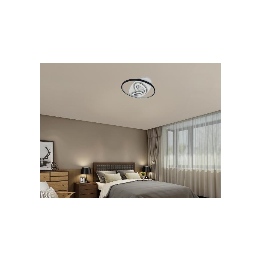 LED stropna svjetiljka s prigušivanjem LED/105W/230V 3000-6500K + daljinski upravljač