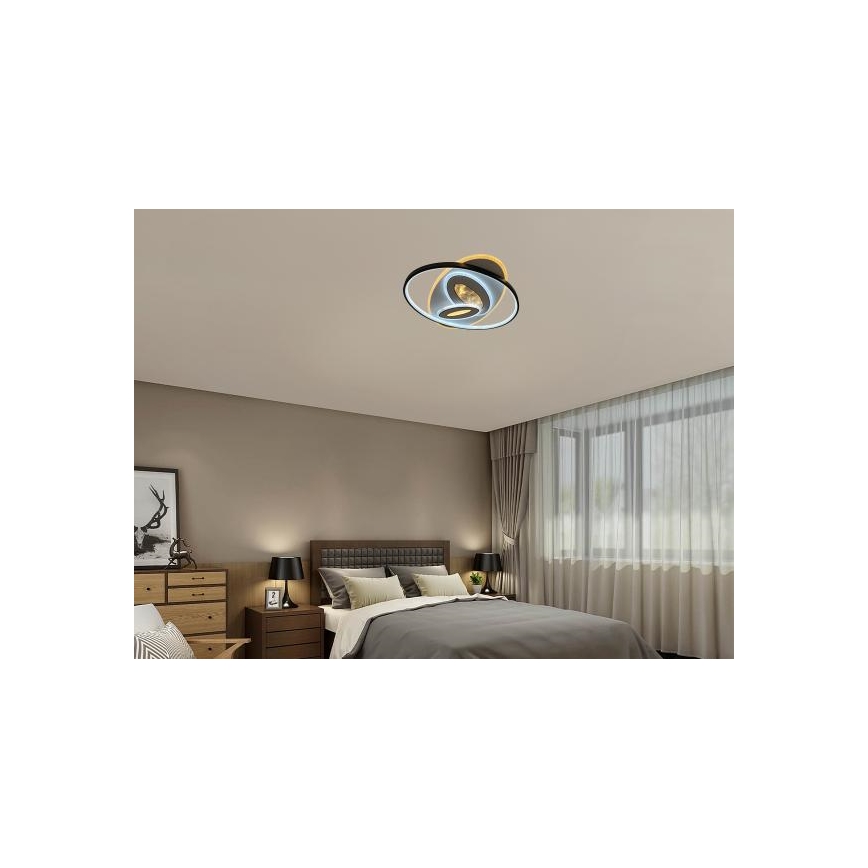 LED stropna svjetiljka s prigušivanjem LED/105W/230V 3000-6500K + daljinski upravljač