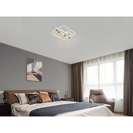 LED stropna svjetiljka s prigušivanjem LED/140W/230V 3000-6500K + daljinski upravljač