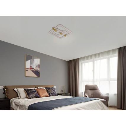 LED stropna svjetiljka s prigušivanjem LED/140W/230V 3000-6500K + daljinski upravljač